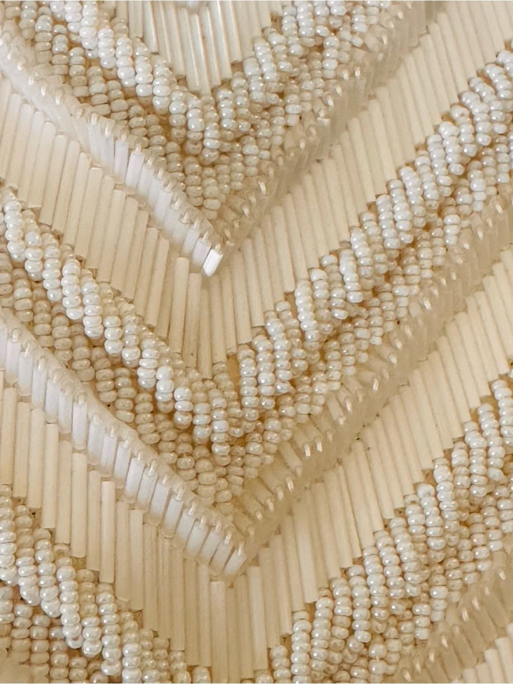 Vintage 1950s mid-century beaded evening purse